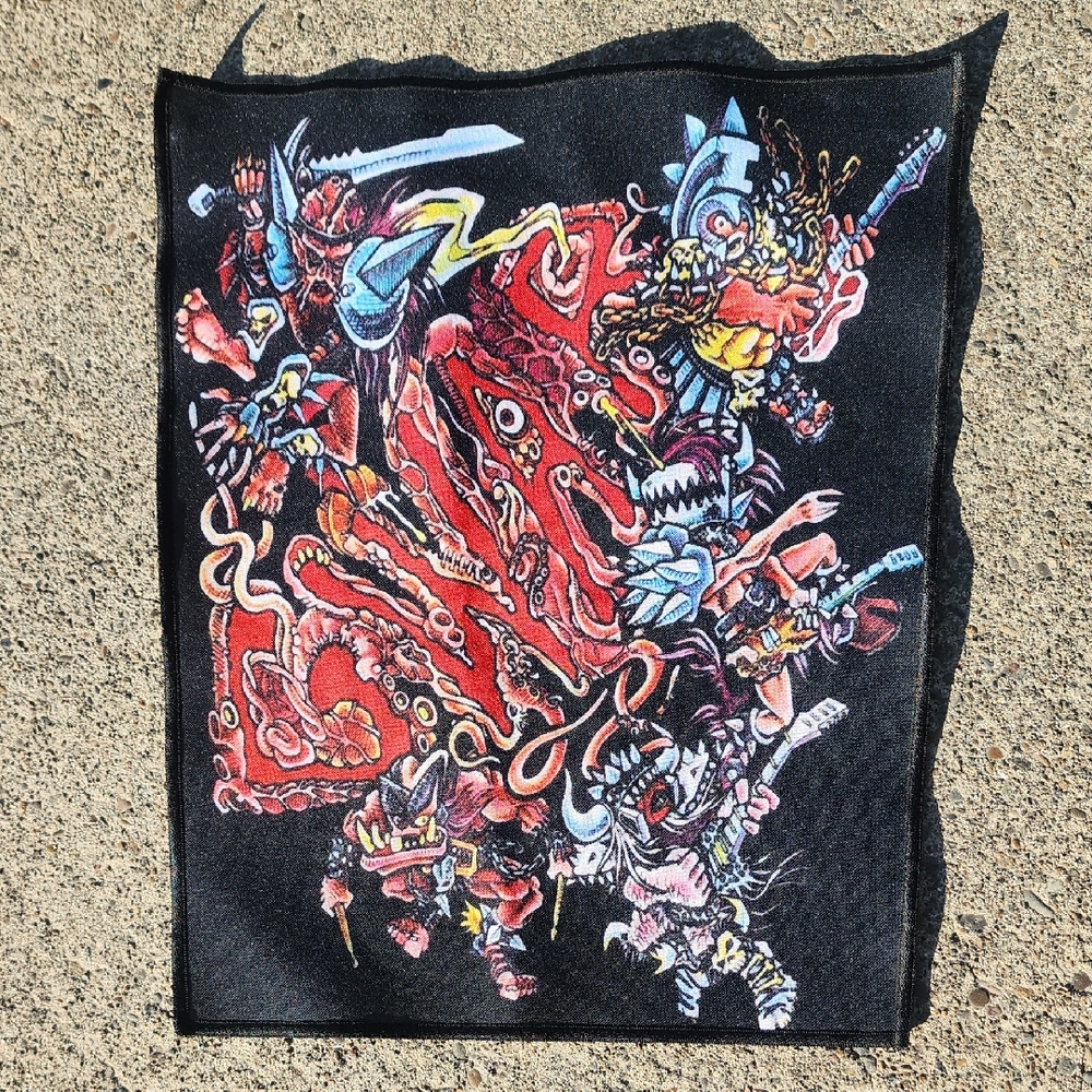 GWAR Sew On Back Patch